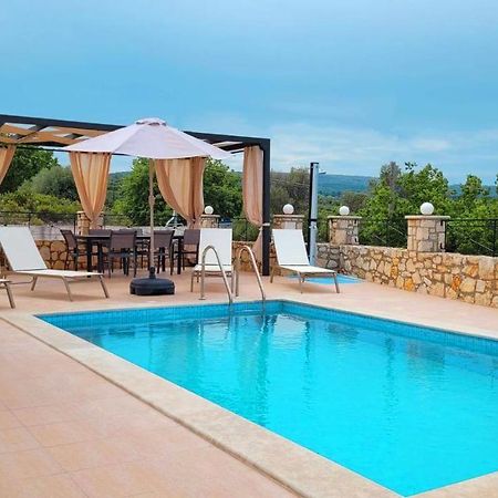 Natural View Villa With Private Pool Szkulúfia Kültér fotó