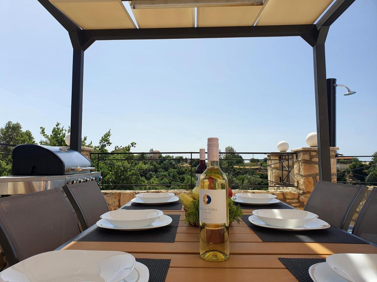 Natural View Villa With Private Pool Szkulúfia Kültér fotó
