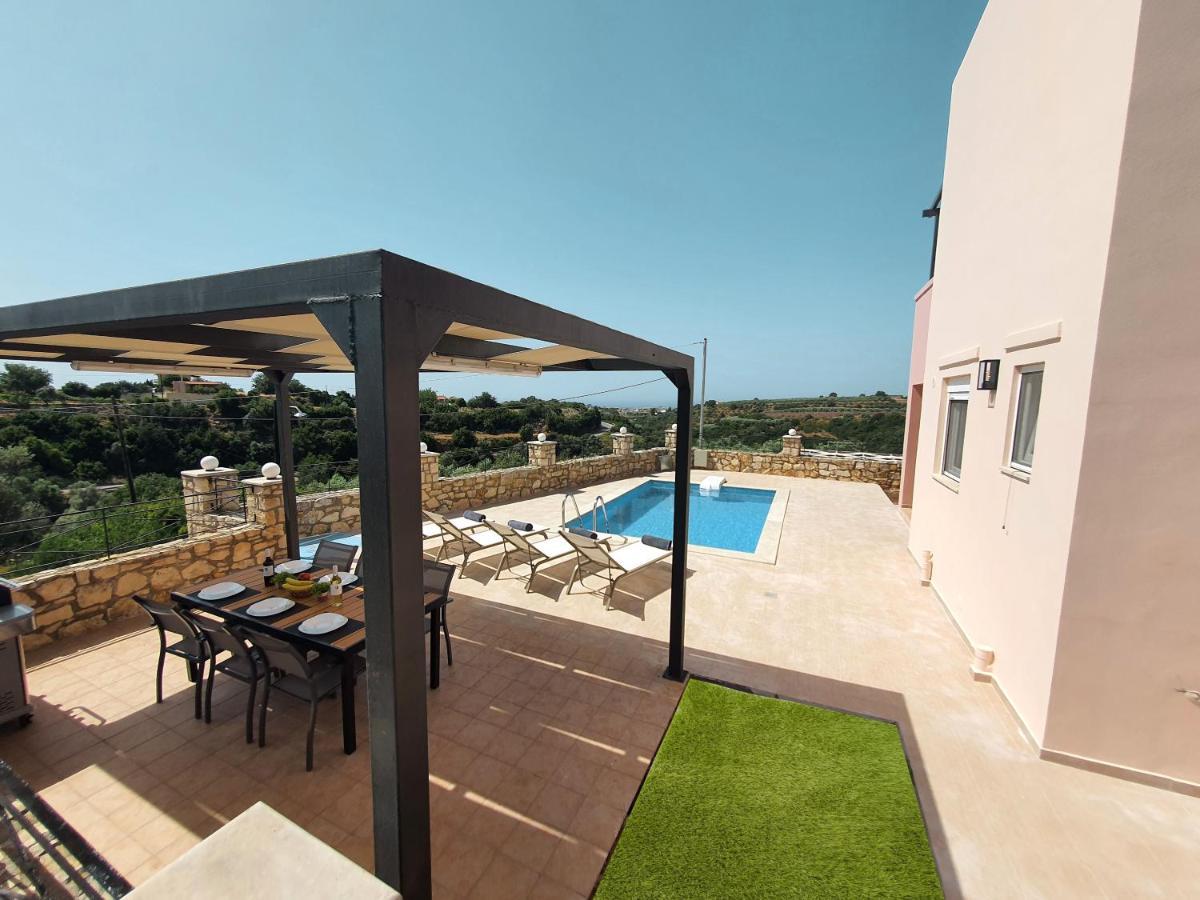 Natural View Villa With Private Pool Szkulúfia Kültér fotó