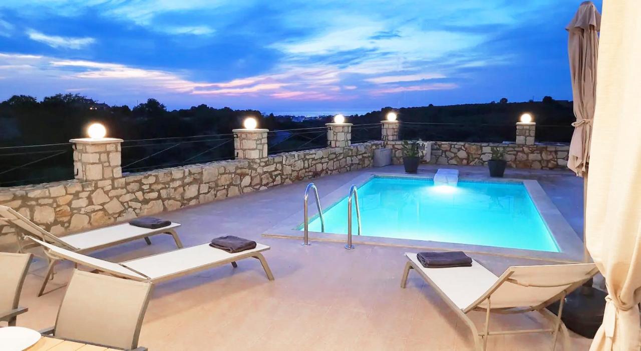 Natural View Villa With Private Pool Szkulúfia Kültér fotó