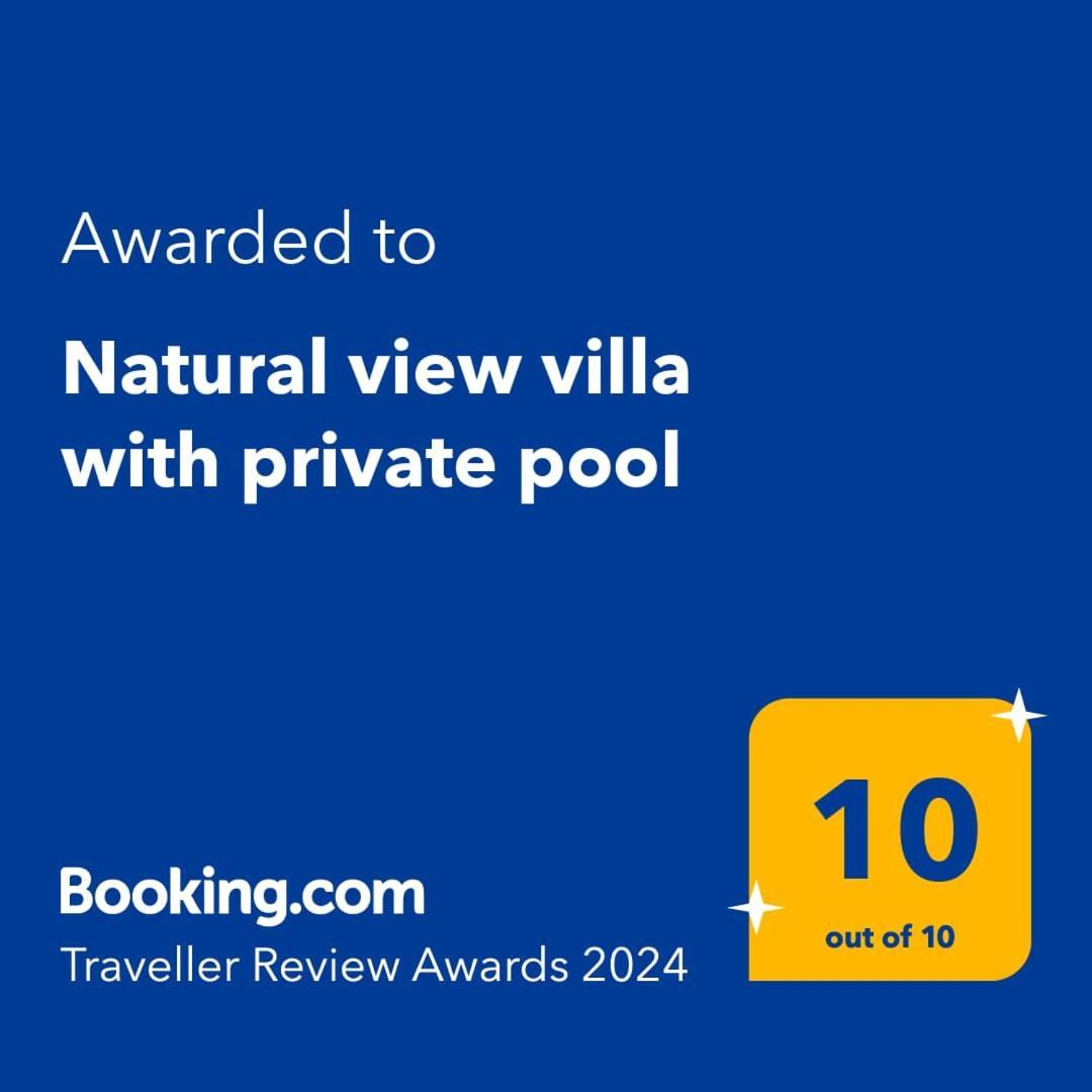 Natural View Villa With Private Pool Szkulúfia Kültér fotó